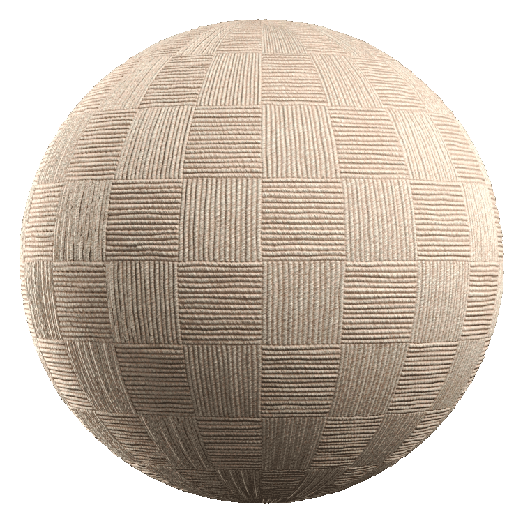 Patterned Towel & Rug PBR Texture - A23D