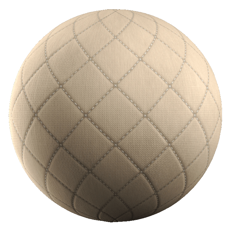Patterned Cloth PBR Texture - A23D