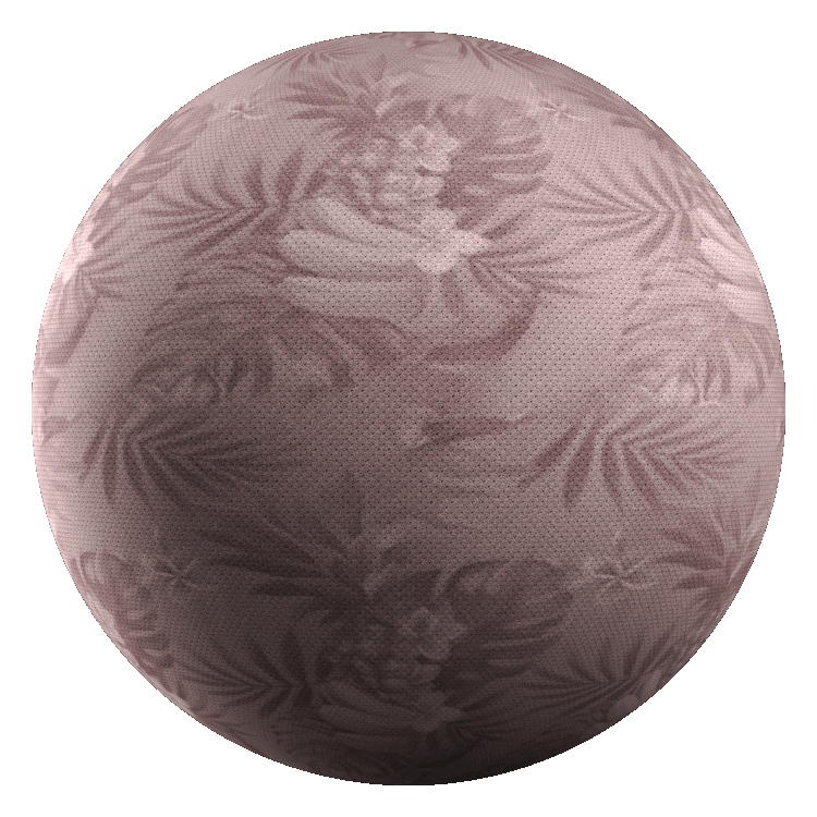 Printed Cloth PBR Texture - A23D