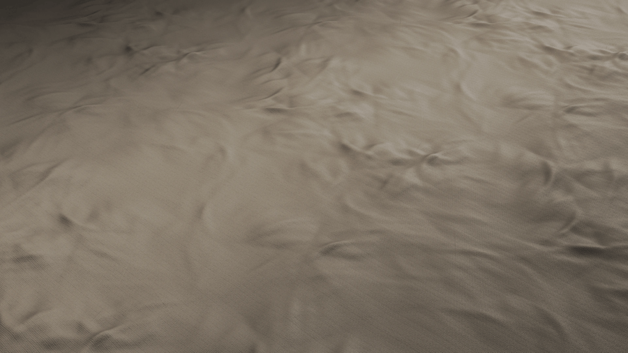 Mild Wrinkled Cloth PBR Texture - A23D