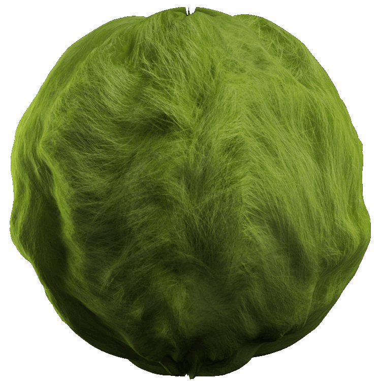 Colored Fur PBR Texture - A23D