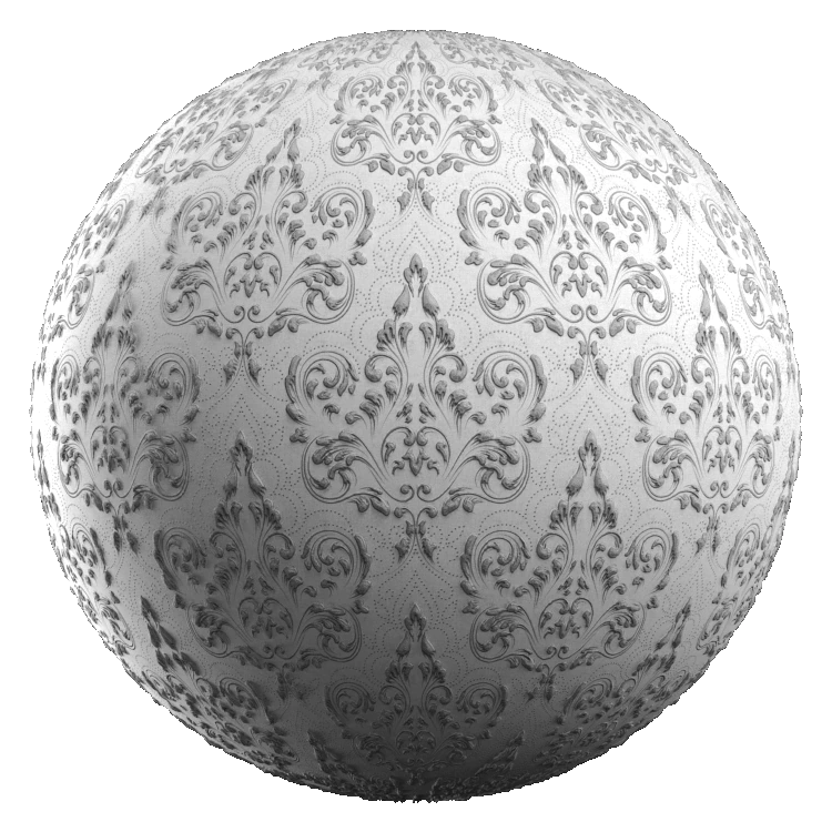 Embroidered Fabric PBR Texture - A23D