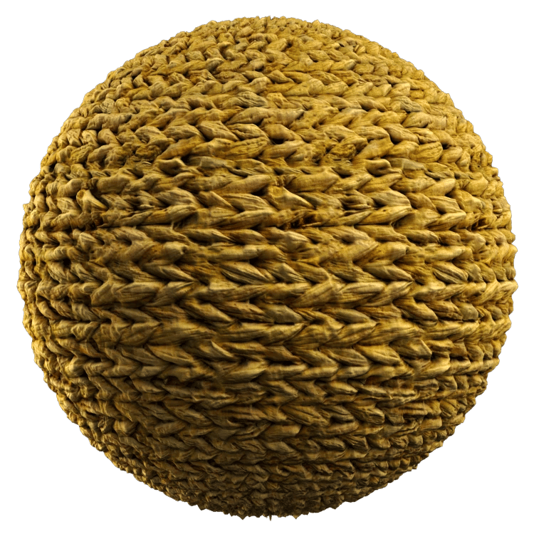 Wicker PBR Texture - A23D