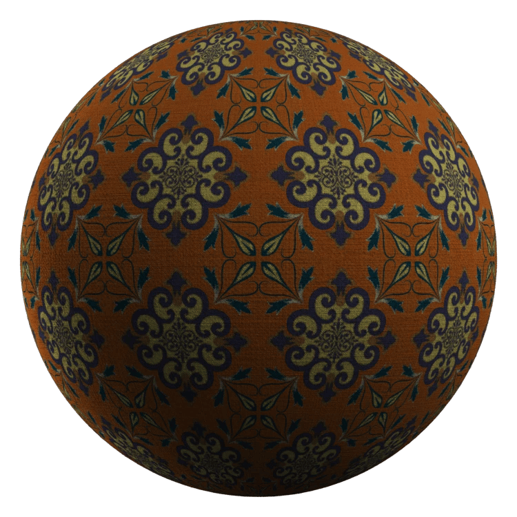 Printed Cloth PBR Texture - A23D