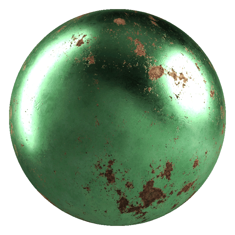 Rusted Metal Surface PBR Texture - A23D