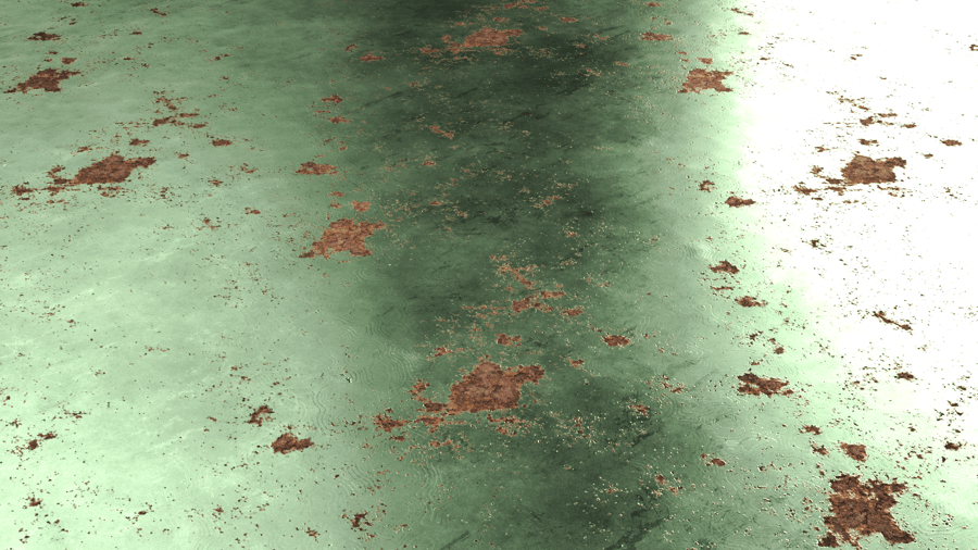 Rusted Metal Surface PBR Texture - A23D