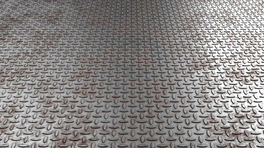 Patchy Metal Surface PBR Texture - A23D