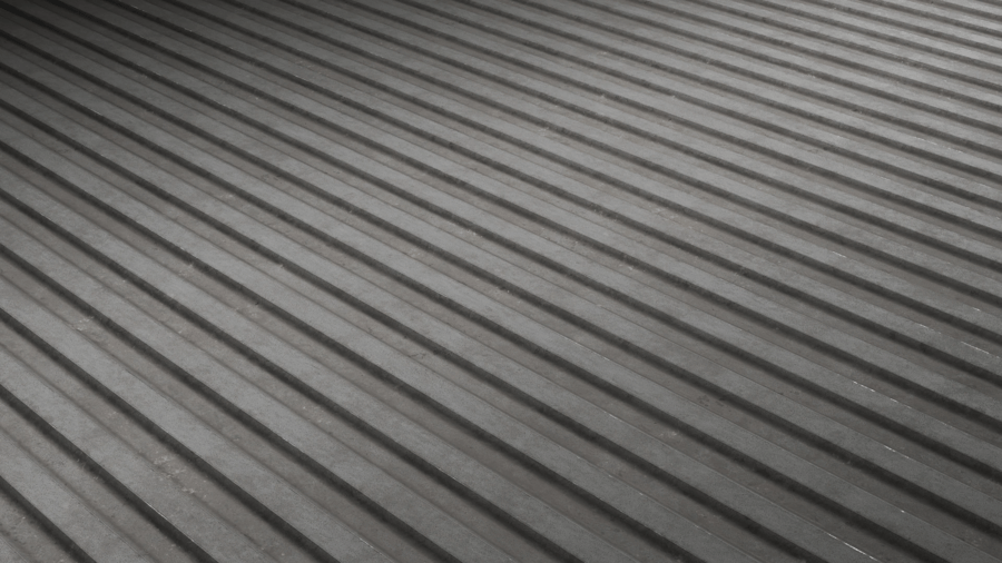 Corrugated Surface PBR Texture - A23D