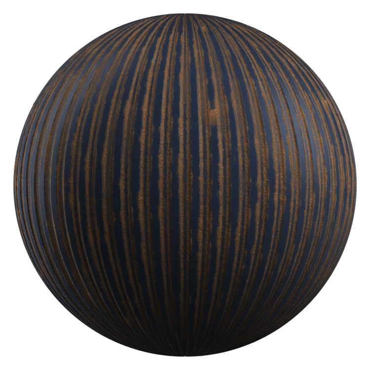 Corrugated Surface PBR Texture - A23D