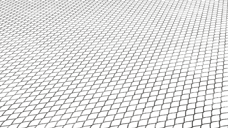 Metal Mesh PBR Texture - A23D