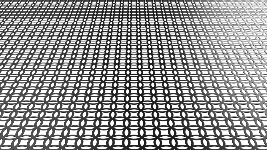Metal Perforation PBR Texture - A23D