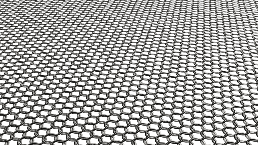 Metal Mesh PBR Texture - A23D