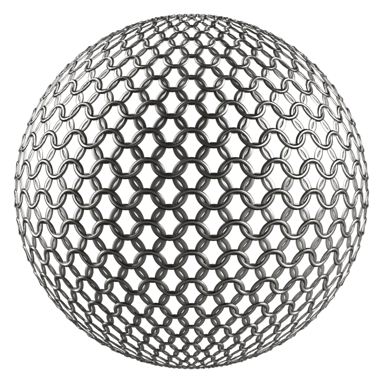 Metal Mesh PBR Texture - A23D