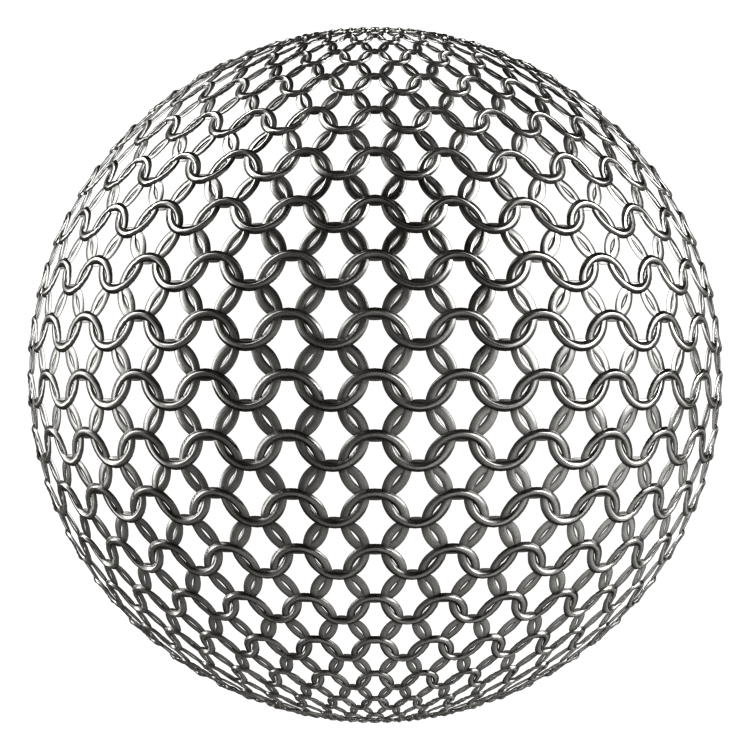 Metal Mesh PBR Texture - A23D