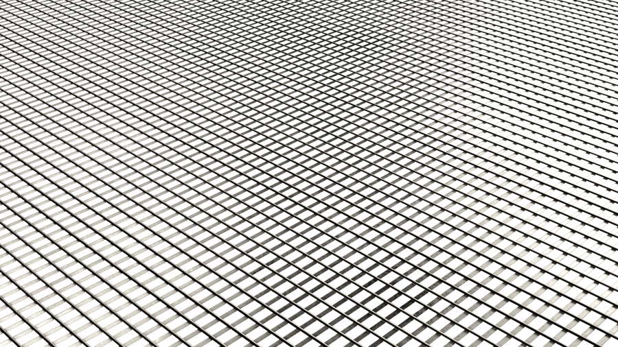 Metal Grille PBR Texture - A23D