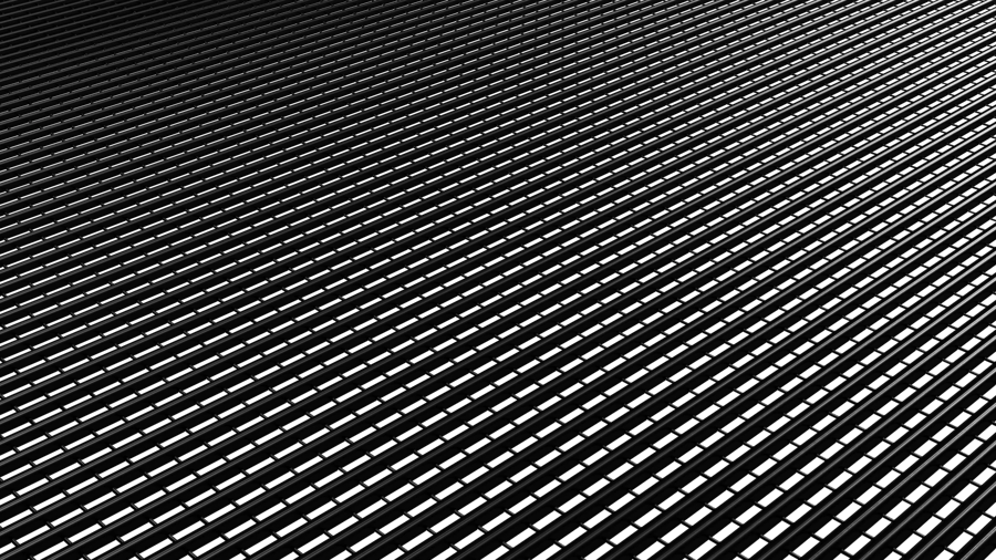 Metal Grille PBR Texture - A23D