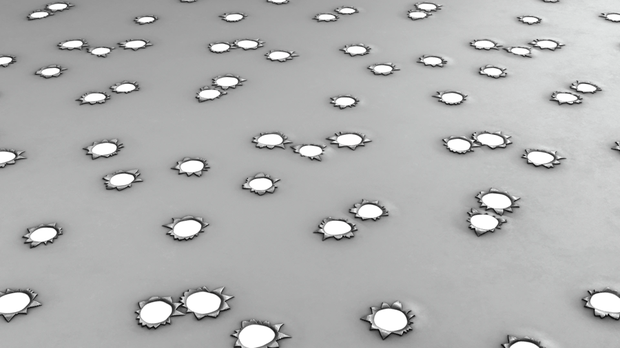 Bullet Hole PBR Texture - A23D