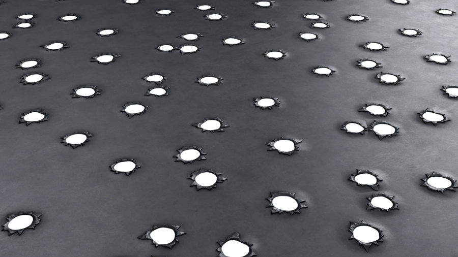 Bullet Hole PBR Texture - A23D