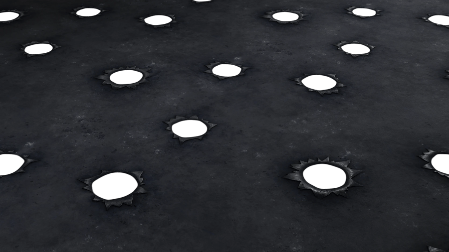 Bullet Hole PBR Texture - A23D