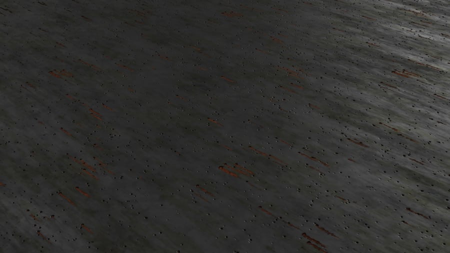 Rusted Metal Surface PBR Texture - A23D