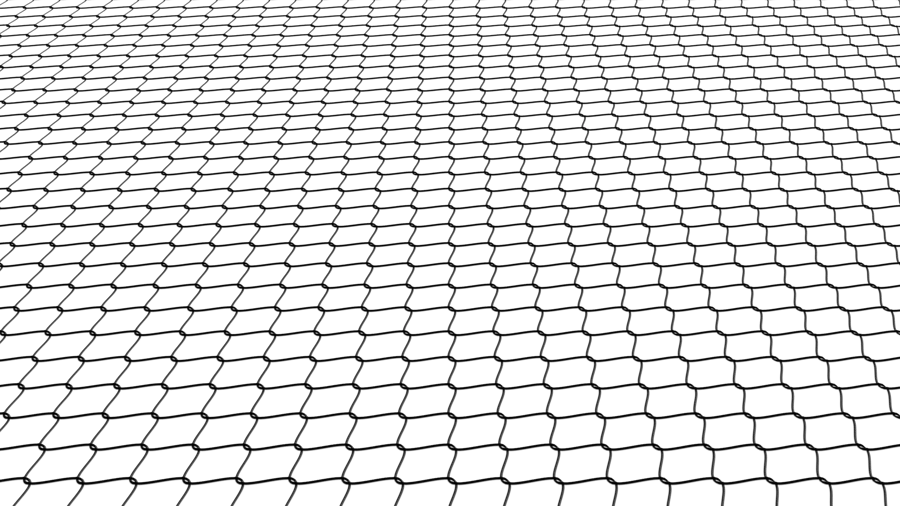 Wire Mesh PBR Texture - A23D