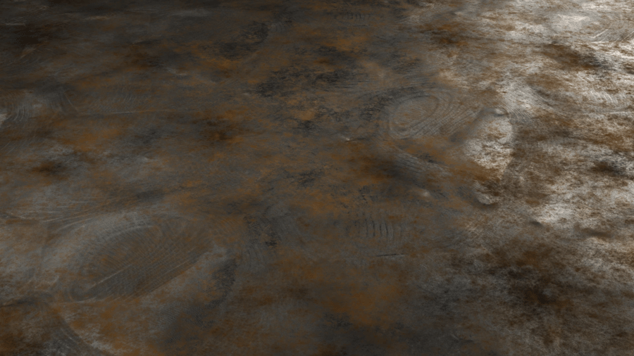 Rusted Metal Surface PBR Texture - A23D