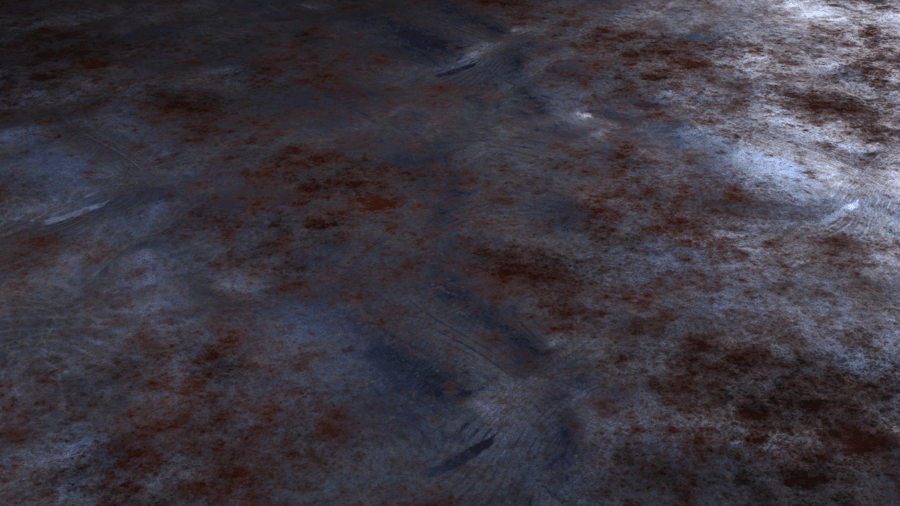 Rusted Metal Surface PBR Texture - A23D