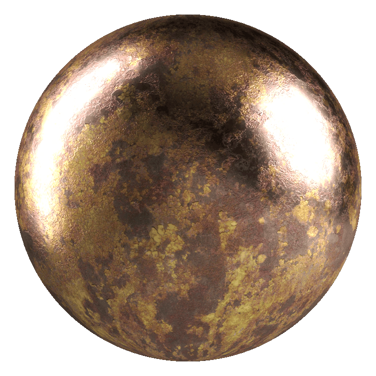 Rusted Metal Surface PBR Texture - A23D