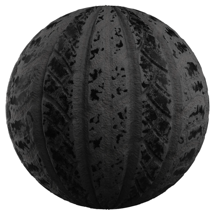 Patterned Rubber Surface PBR Texture - A23D