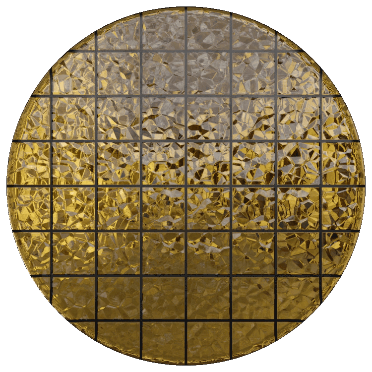 Patterned Glass Blocks PBR Texture - A23D