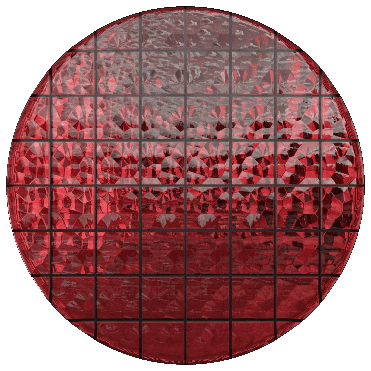 Patterned Glass Blocks PBR Texture - A23D