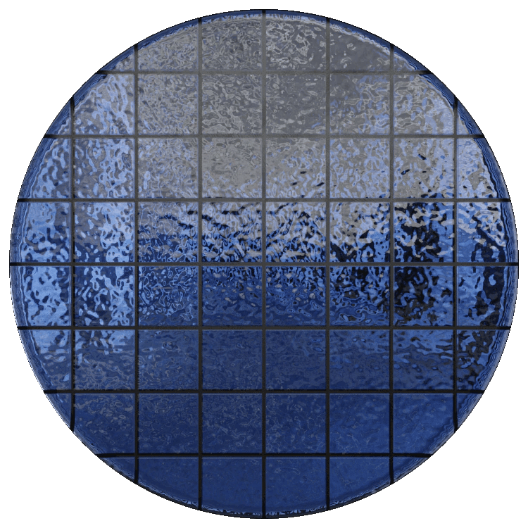 Patterned Glass Blocks PBR Texture - A23D