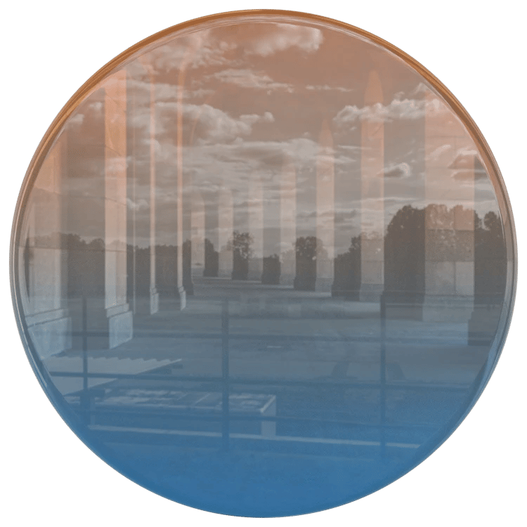 Gradient Translucent Glass Surface PBR Texture - A23D