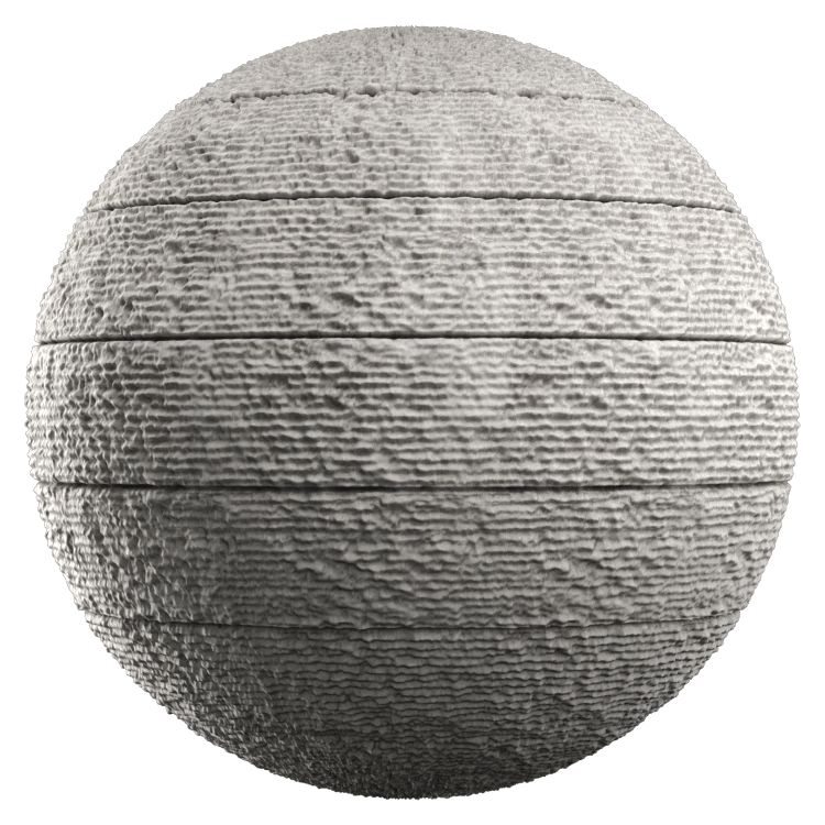 Patterned Plaster PBR Texture - A23D