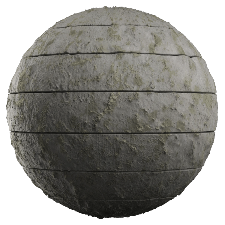 Patterned Plaster PBR Texture - A23D