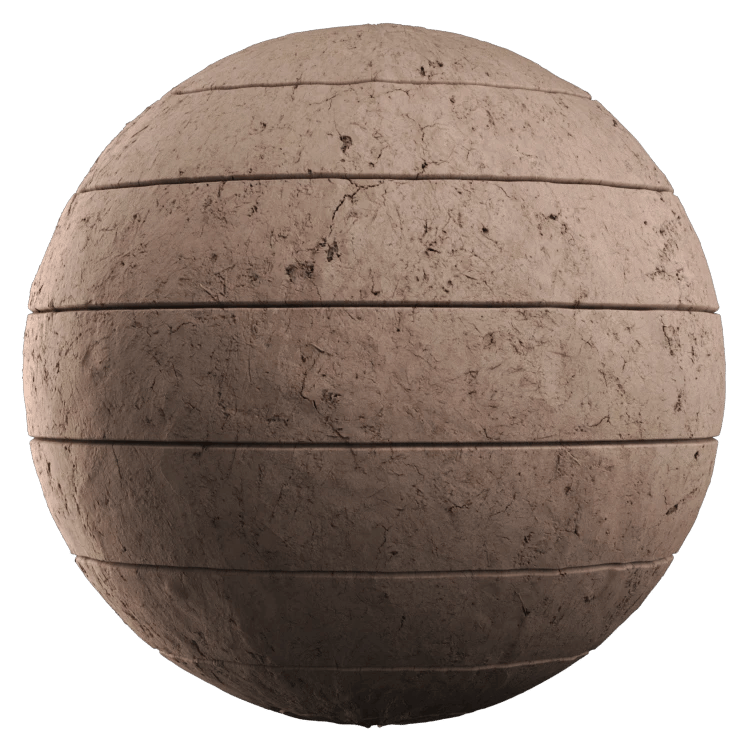 Patterned Plaster PBR Texture - A23D