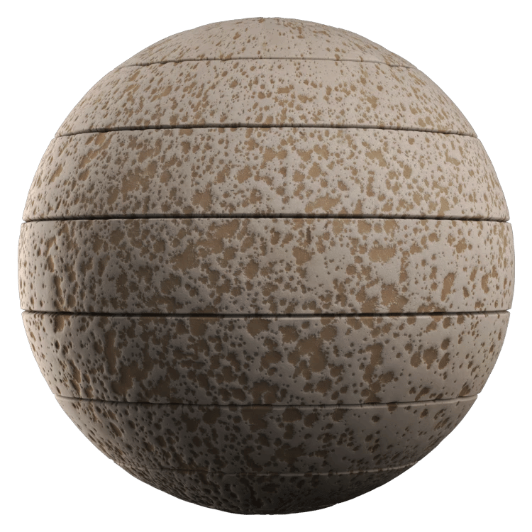 Patterned Plaster PBR Texture - A23D