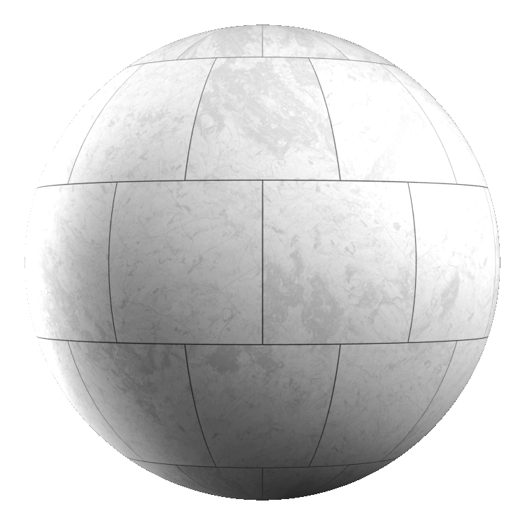 Matt Square Marble Tiles PBR Texture - A23D