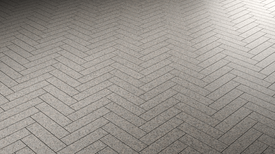 Herringbone Granite Tiles PBR Texture - A23D