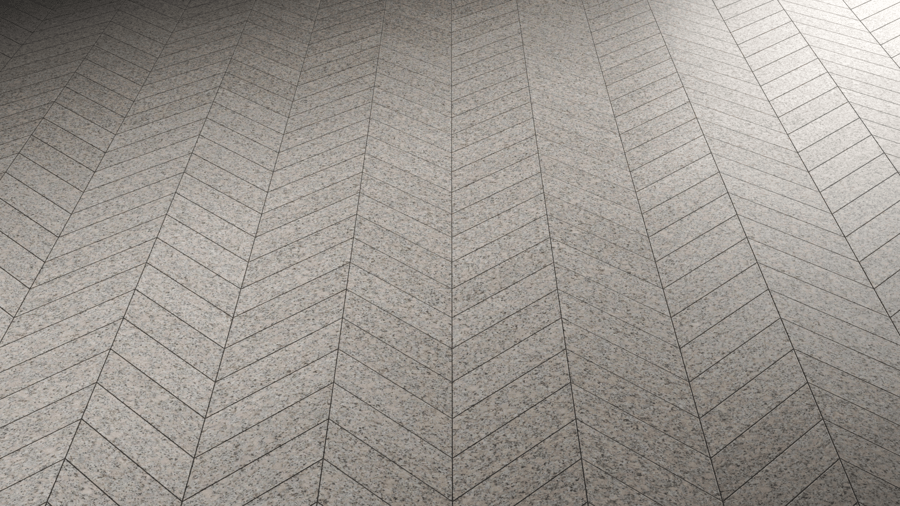 Hungarian Point Granite Tiles PBR Texture - A23D