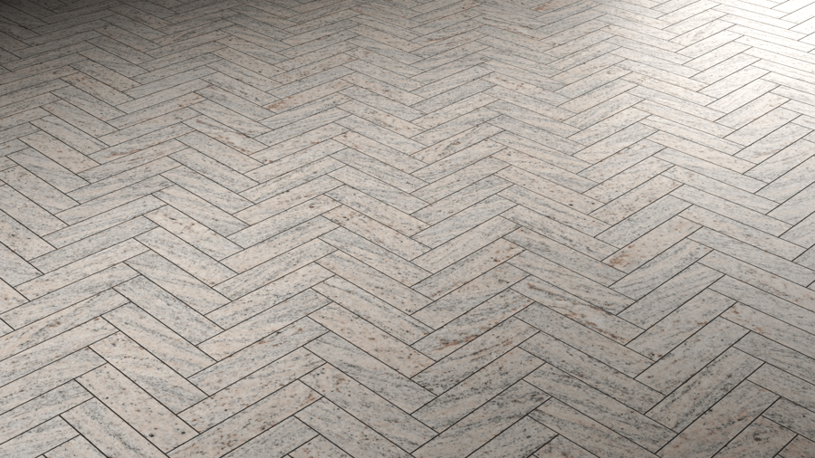 Herringbone Granite Tiles PBR Texture - A23D