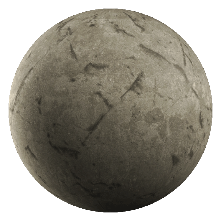 Semi Gloss Stone Surface PBR Texture - A23D
