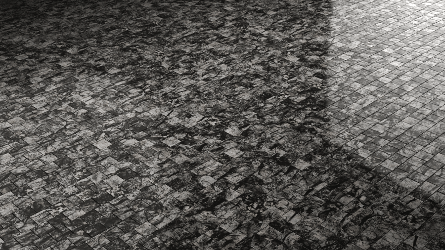 Stone Mosaic PBR Texture - A23D