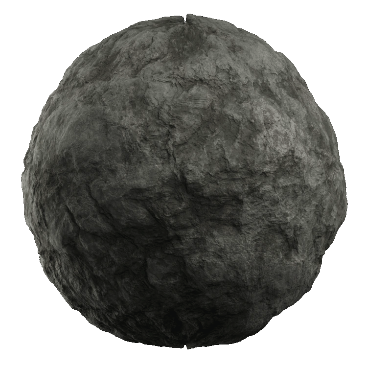 Mossy Rock PBR Texture - A23D