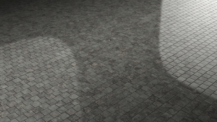 Stone Mosaic PBR Texture - A23D