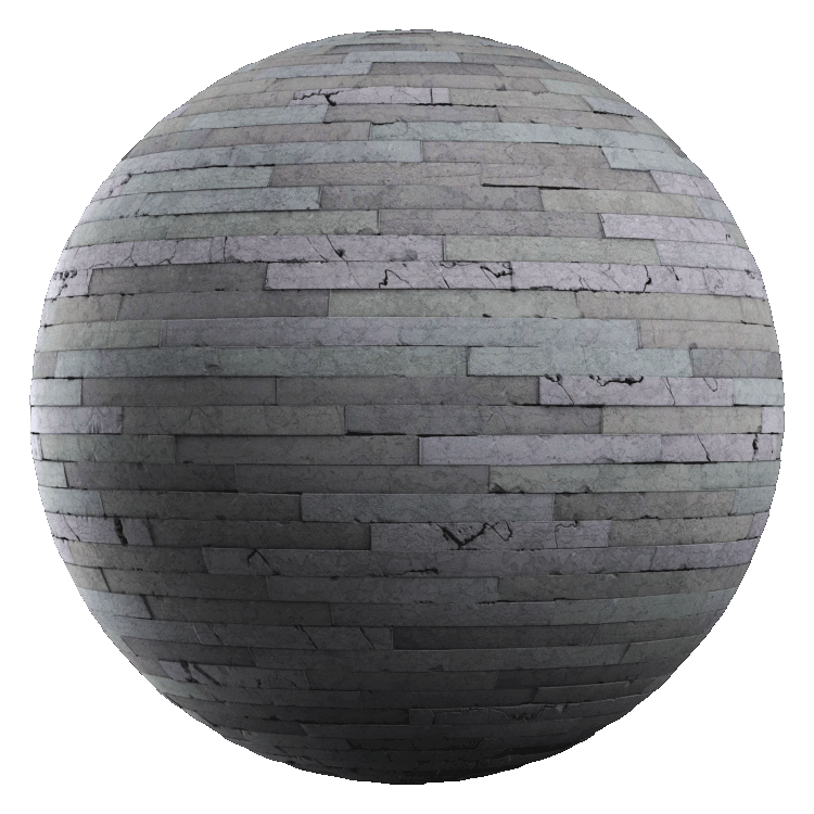 Stone Cladding PBR Texture - A23D