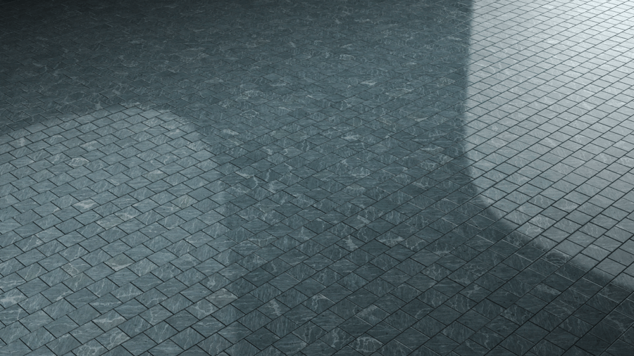 Stone Mosaic PBR Texture - A23D