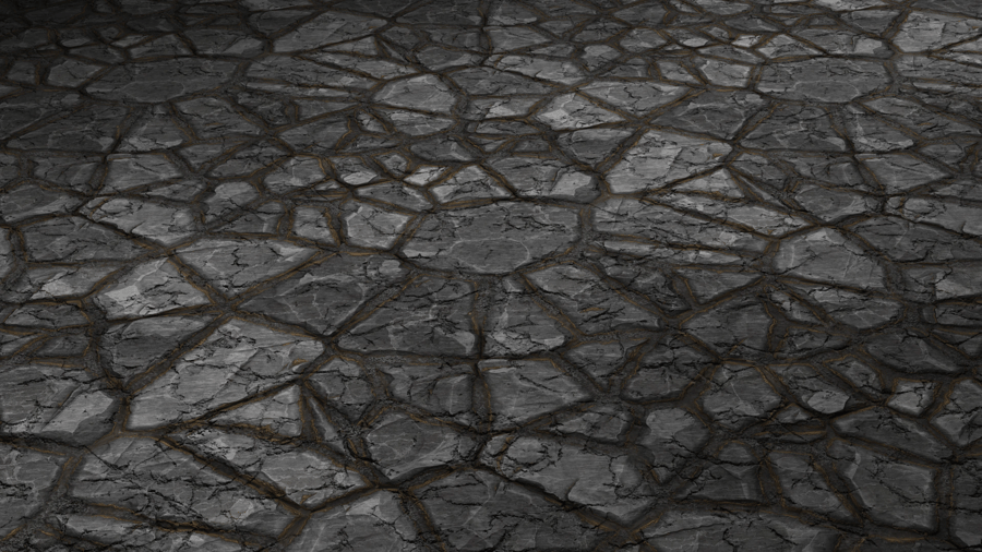 Regular Stone Wall PBR Texture - A23D