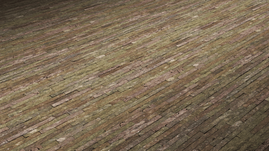 Old Stone Cladding PBR Texture - A23D