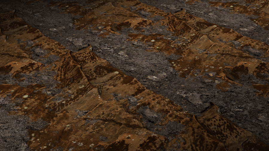 Rock Surface PBR Texture - A23D